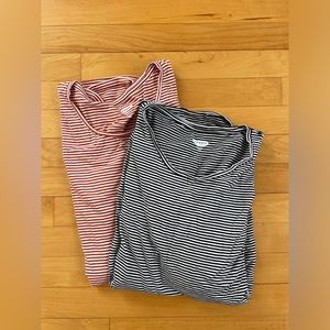 old navy striped maternity shirts